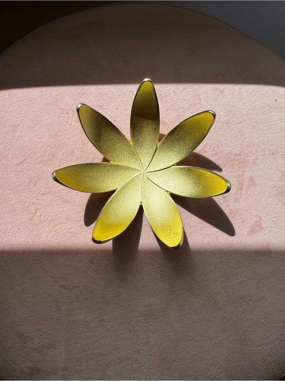 Umbra Yellow Petal Jewelry Dish Organizer